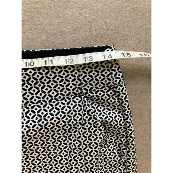 Max Studio Women’s Two Piece Pant Set Sz M New Black White Wide Leg Capri $168 - Picture 7 of 11
